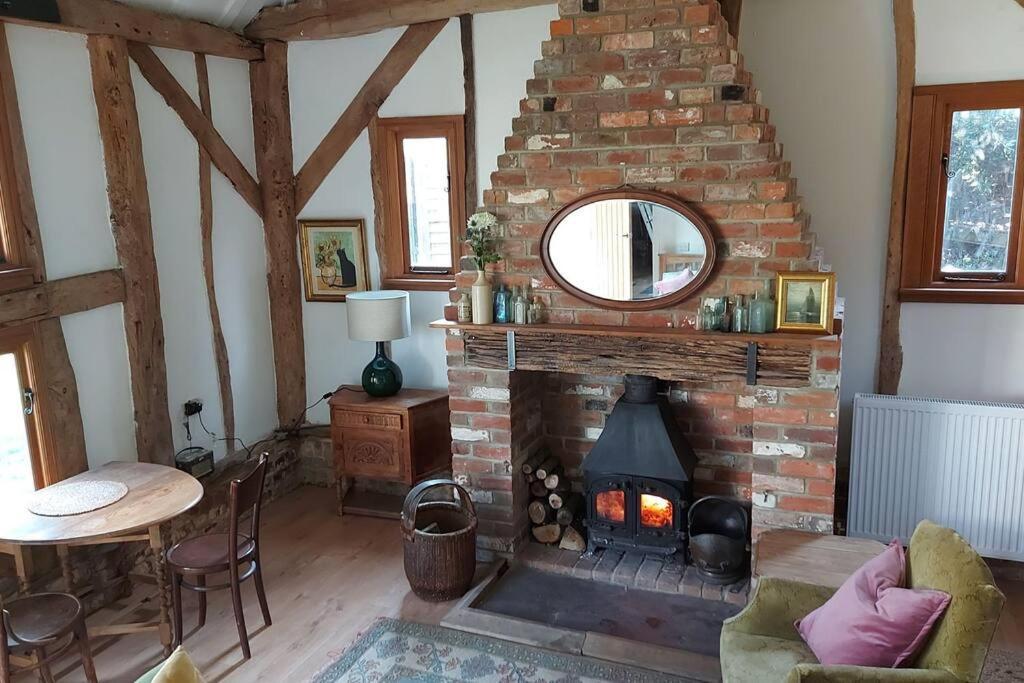 Apartamento Brooklands Barn Lower Swanwick Exterior foto